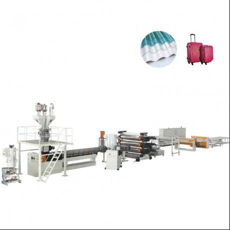 PC PMMA GPPS Lambaran & Lempeng Extrusion Line
