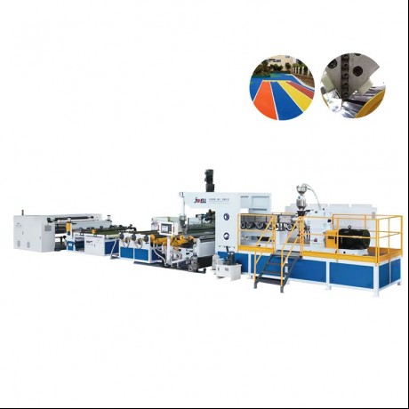TPE / TPU Thermoplastic Prefabricated palastik lagu Tonjolan Mesin
